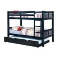 thumbnail image 5 of Furniture of America Sophie Wood Bunk Bed, Twin/Twin, Blue, 5 of 7