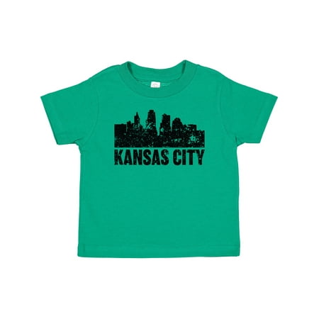 

Inktastic Kansas City Skyline Grunge Gift Baby Boy or Baby Girl T-Shirt
