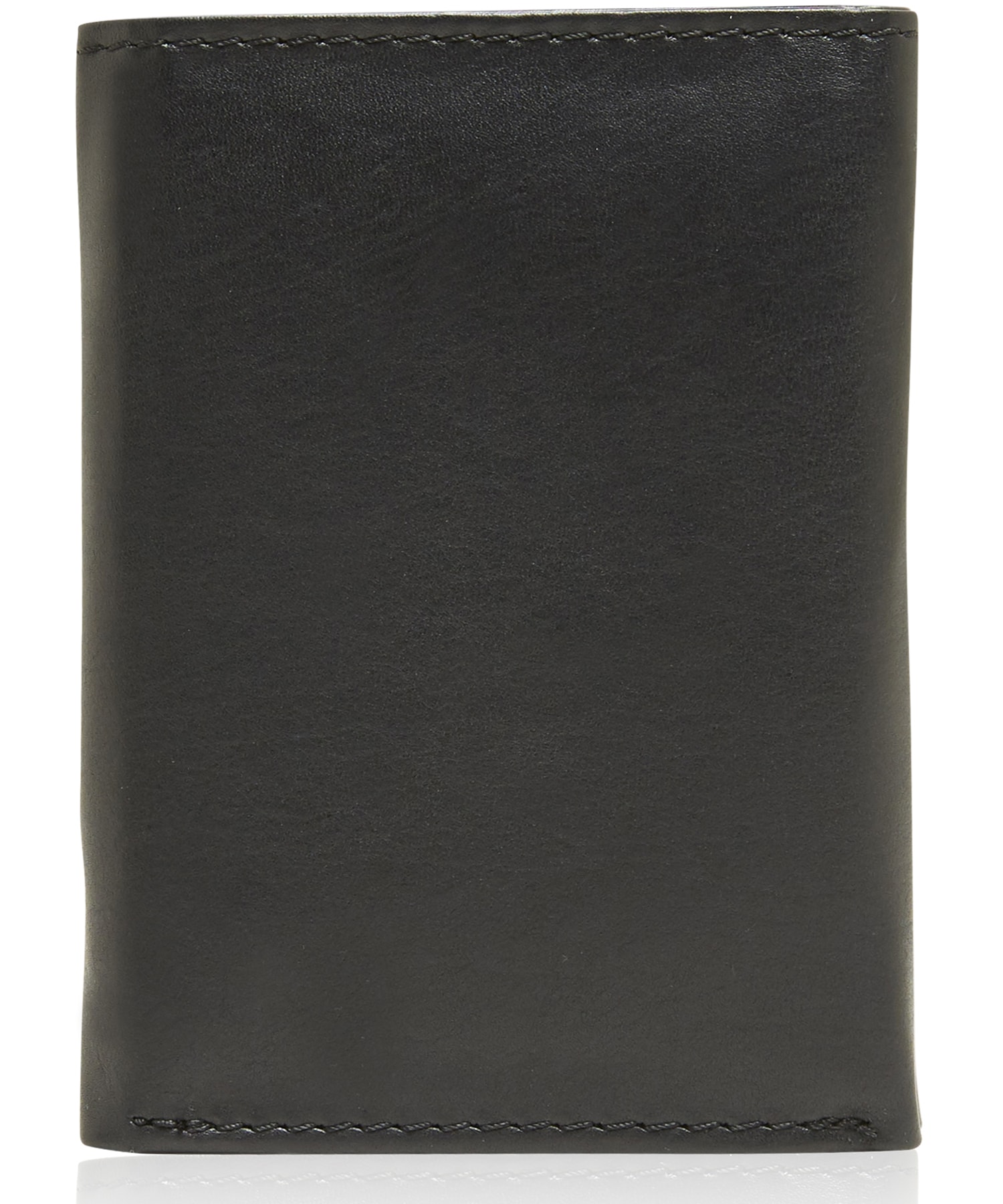 Access Denied Men's Black Genuine Leather Trifold Wallet RFID photo 7