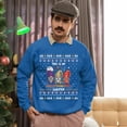 thumbnail image 5 of Christmas Sweatshirt, Hallothanksmas Funny Gnome Sweatshirt, Unique Gnome Holiday Sweatshirt, Witty All-Season Gift for Women & Men, 5 of 5