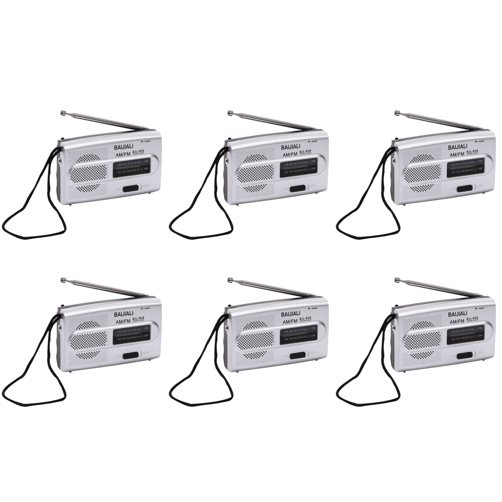 Radios Digitales AM/FM Altavoz Incorporado Radio Portátil Bolsillo ...
