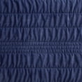 thumbnail image 3 of Mainstays King Quilt - Navy Blue Velvet - Zig Zag Stripe, Reversible Bedding, 3 of 9