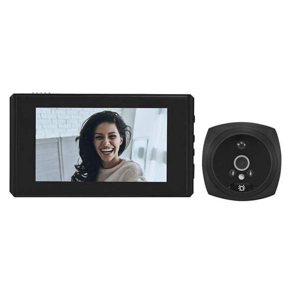 Visual Intercom Doorbell Night Vision Door Ring Phone Video Camera Monitor
