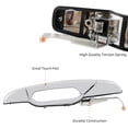 thumbnail image 5 of 1pc Rear Passenger Right Side Chrome Exterior Door Handle Compatible With Chevy/GMC/Cadillac 07-13 Avalanche/Silverado/Sierra New Body Crew Cab 07-14 Suburban/Tahoe/Yukon/XL/Escalade/ESV/EXT, 5 of 5