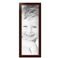 thumbnail image 2 of ArtToFrames 12" x 34" Honors Mahogany with Black Picture Frame, 12x34 inch Brown Wood Poster Frame (WOM-5154), 5 Pack, 2 of 6