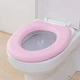 thumbnail image 4 of Travelwant Toilet Seat Cover Waterproof Cushion Washable Reusable U-Shape Mat Pad Waterproof EVA Toilet Seat Cushion, Suitable for Most Sizes of Bathroom Toilet Cover, 4 of 7