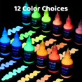 thumbnail image 2 of Set de pintura acrílica ARTME que brilla en la oscuridad, 30 ml, 1 oz, 12 colores, 2 of 6