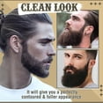 thumbnail image 2 of Crayon à Barbe Imperméable pour Hommes et Brosse à Barbe Durable, 2 of 5