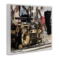 thumbnail image 2 of Stupell Industries Glam Golden Stereo Hip Hop Beats White Framed Giclee Art, 30 x 24, by Franklyn Gregory, 2 of 8