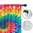 thumbnail image 4 of Blackout Kids Curtains,Colorful Tie Dye Pattern Childrens Insulated Curtains Set Of 2,Bedroom Essentials,Toddler Room Decor 42"x54", 4 of 5