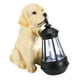 thumbnail image 1 of Kearding Perro innovador Luz solar con energía solar Adorable Cachorro doméstico Estatuilla Decoración de jardín Resina Exterior Interesante Lámpara Iluminación y accesorios Kearding HA014887-00, 1 of 6