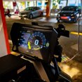 thumbnail image 4 of PTOOTP Motorcycle Dash Instrument Sun Visor Black with Clear Visibility and Weather Shield, 4 of 8