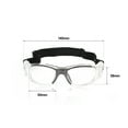 thumbnail image 2 of Boys Girls Basketball Goggles Clear Lens Teenage Sports Soccer Glasses Frame Protection Gear Outdoor sports, 2 of 6