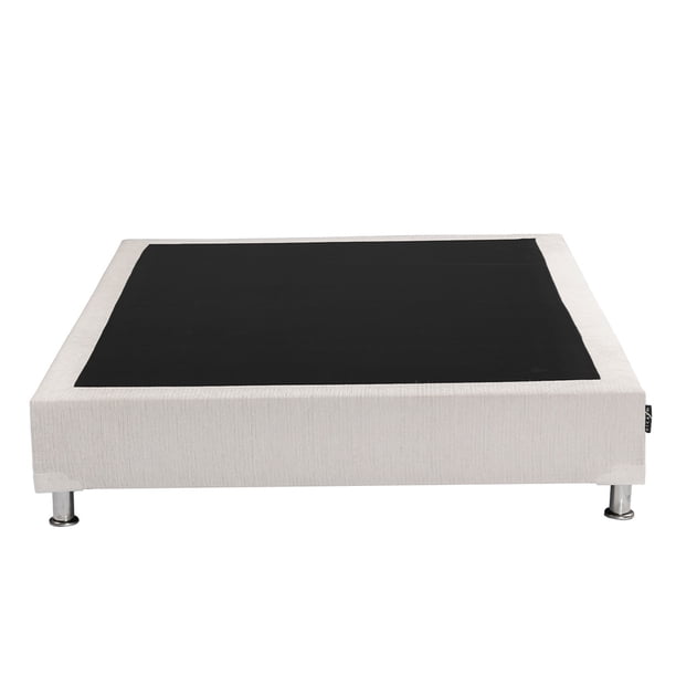 Box Base Cama Individual Dicasa Crema