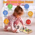 thumbnail image 3 of Interruptor de encendido para niños con luces LED, rompecabezas, juguete de aprendizaje preescolar para niños de 3 años o más Niños mayores, 3 of 5