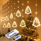 thumbnail image 1 of Luces LED navideñas de hadas, estrellas, árbol de Navidad, muñeco de nieve, Papá Noel, cadena de luces para interiores, exteriores, fiestas, bodas, decoraciones navideñas., 1 of 11