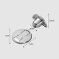 thumbnail image 3 of Magnetic Magnetic Door Stopper 2 Pack Brushed Stainless Steel Invisible Heavy Duty Magnetic Door Stops Silver No Drilling, 3 of 5