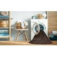 thumbnail image 2 of Ahgly Company Machine Washable Indoor Rectangle Traditional Dark Brown Area Rugs, 2' x 4', 2 of 7