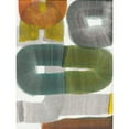 thumbnail image 3 of Fuchs, Jodi 19x24 Black Modern Framed Museum Art Print Titled - Geode Abstraction I, 3 of 5