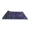 thumbnail image 2 of Ahgly Company Indoor Square Abstract Blue Modern Area Rugs, 7' Square, 2 of 4