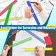 thumbnail image 5 of 12 Inch Plastic Rulers, 32 PCS Transparent Assorted Bulk Rulers, 5 of 5