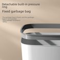 thumbnail image 1 of Papelera de basura para el hogar, de lujo, para sala de estar, de gran capacidad, para baño, de gran valor estético, con estilo, 1 of 4