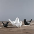thumbnail image 4 of Travelwant Bird Statue Lifelike Gold Animal Sculpture Handicraft Modern Simple Style Art Bird Bird Ceramic Display Ornaments for Living Room, Bedroom, Shelf, Cabinets, Home Decor, 4 of 7
