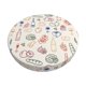 thumbnail image 1 of Disketp Doodle Wine Funda Redonda para Taburete, Funda de Cojín para Silla de Bar Suave y Elástica-13 inch, 1 of 7