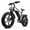 Silver, variant on OUXI Electric Bike for Adults, Peak 1000W Electric Bicycle, 48V/13Ah Battery, Up to 25MPH, 20'' Fat Tire Ebike, 38 Miles Range Mountain Bike for Cycling, 7 Speed E Bike, E-bike UL2849