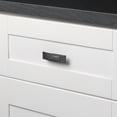 thumbnail image 3 of GlideRite 2-1/2 in. Rustic Hammered Mission Style Cabinet Knob, Matte Black - 5431-MB, 1 Pack, 3 of 4