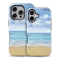 thumbnail image 2 of DesignSkinz Scratch-Resistant Hard Slim Case Compatible with iPhone 11 (Compatible with MagSafe) - Calm Blue Sky and Sea Shore, 2 of 9