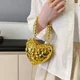 thumbnail image 2 of Bolso de mano de noche con forma de corazón y caja de acrílico dorado, elegante bolso de hombro para bodas, citas y fiestas, bolso de mano de diseñador de lujo para mujer, 2 of 5