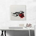 thumbnail image 2 of ARTCANVAS Rose in Mouse Trap Canvas Art Print by Banksy - Size: 18" x 18" (1.50" Deep), 2 of 9