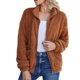 thumbnail image 2 of Puntoco Abrigo de terciopelo de doble cara de otoño e invierno para mujer Abrigo de suéter de moda para mujer Liquidación Puntoco Puntoco-618, 2 of 7