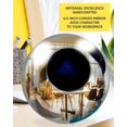 thumbnail image 3 of Skywin Convex Mirror Fortune Magic Ball Cubicle Decorations - Cubicle Mirror, Desk Mirror to See Behind You, Aesthetic Office Cubicle Accessories, Rearview Mirror(Silver), 3 of 7