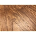 thumbnail image 4 of Wallace & Bay Pineda Walnut Brown 48" Coffee Table with Curved, Tear Drop Shaped Top And Round, Slanted Legs, 4 of 4