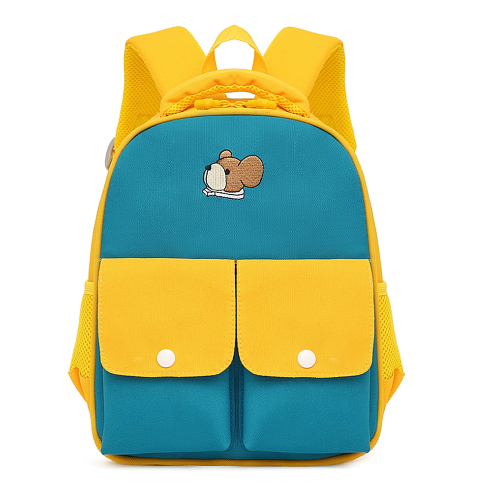 4PCS Kids Backpacks for Girls 14.5 Little Kid Unicorn Sequin Preschool School Bookbag and Lunch Box 