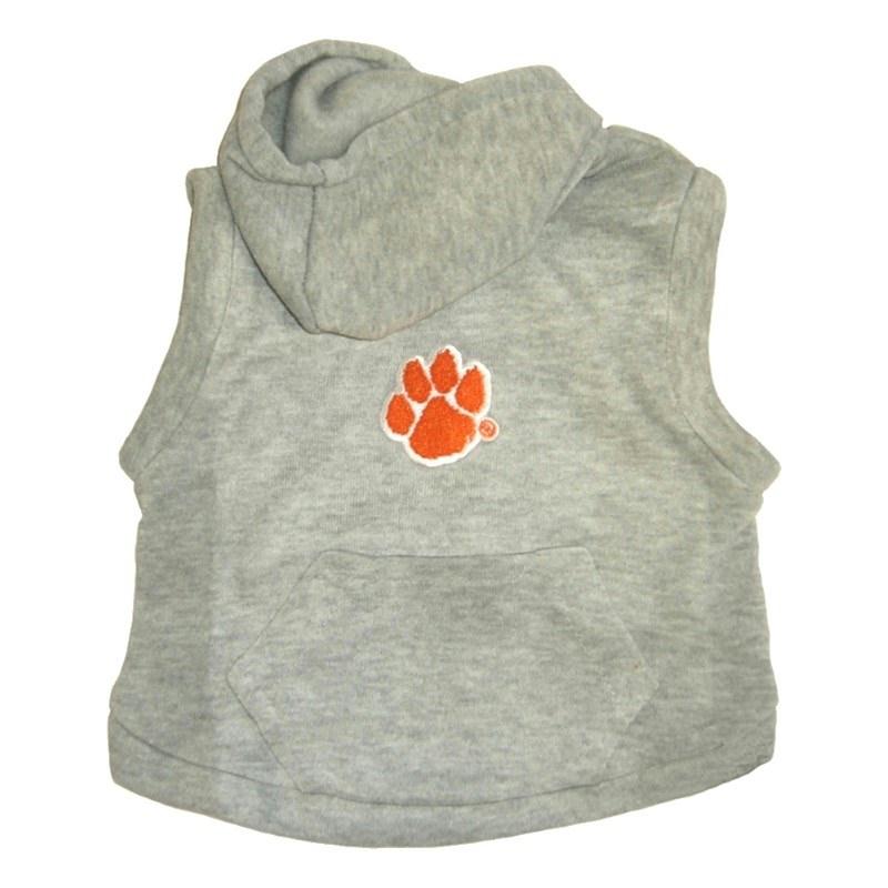 clemson sleeveless hoodie