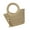 Khaki, variant on Stylish Multipurpose Straw Shoulder Bag For Women Vacation Pool Party Beach Bag