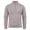 Khaki, variant on Men's Casual Pullover Sweater Loose Fit Long Sleeve Zipper Stand-up Collar Lightweight Breathable Fabric Comfortable for Winter Outdoor Daily Wear Fashion Gray M