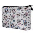thumbnail image 3 of Women Cosmetic Bag Fashion Digital Printing Skeleton Makeup Bag Toiletry Bag, 3 of 5