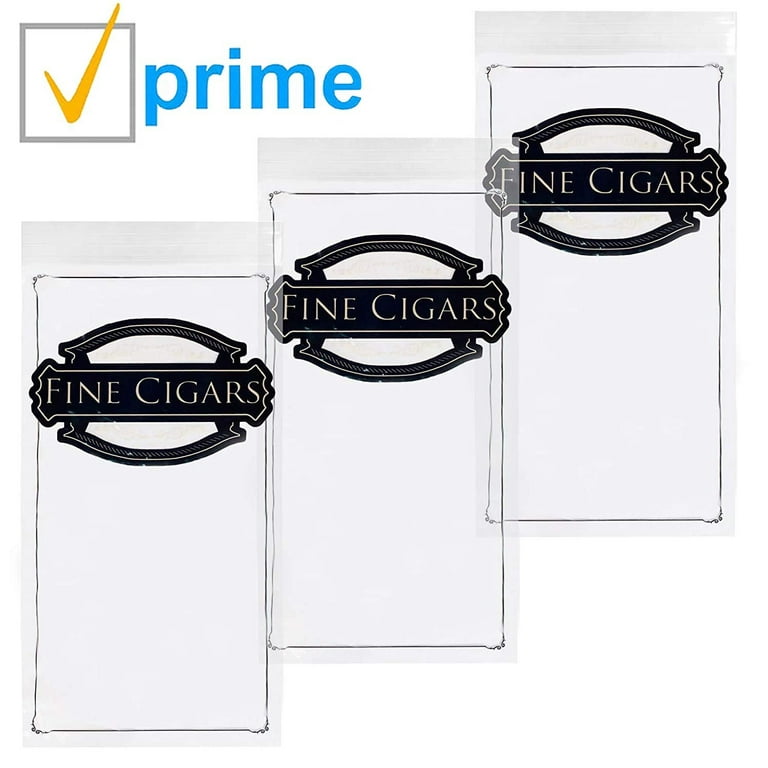Dropship Polyethylene Cigar Bags 5 X 10; Clear Small Plastic Bags Zip Pack  Of 100; Small Zipper Bags Poly 5x10; Clear Plastic Zip Bags Small; Cigar  Storage 2 Mil Plastic Bags; Resealable