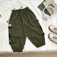 thumbnail image 5 of kpoplk Boys Sweatpants Kids Cotton Athletic Joggers Youth Active Casual Pants with Pocekts(AG,8-9 Y), 5 of 5