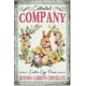 thumbnail image 1 of Letrero de metal con diseño de conejo de Pascua, 20 x 30 cm, diseño vintage de huevos de conejo, guirnalda retro, póster de pared, 1 of 9