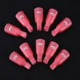 thumbnail image 4 of sweethay 10 piezas de acrílico Nail Art Soak Off Clip Cap Nail Polish Remover Wrap Accesorios de manicura, púrpura Type3 NO3 sweethay CE1520-04B, 4 of 6