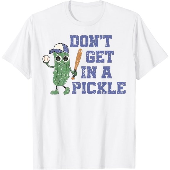 Baseball Don't Get in a Pickle Sports Graphic T-Shirt