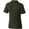 thumbnail image 2 of Elevate - Polo modelo Calgary de manga corta para mujer (Verde militar), 2 of 2
