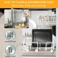 thumbnail image 2 of GWY Air Fryer Replacement Parts for Chefman 12 Quart 6 In 1 digital Countertop Convection Oven, Air Fryer Drip Tray Grill Pan Grill Plate Crisper Plate Accessories Tray Rack, 2 of 7