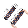thumbnail image 4 of Naloa Vintage Blue Fox Family Ankle Socks for Women Non Slip Socks No Show Socks Classic Low Cut Casual Socks Casual Socks, 4 of 7