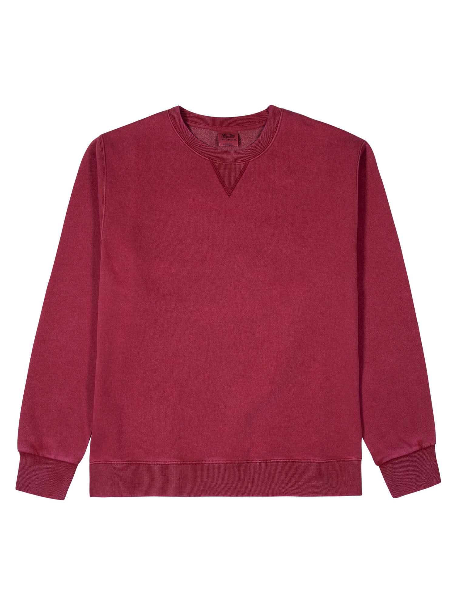 Fruit of the Loom Men's Ultra-Soft Garment Dyed Crew Sweatshirt, Sizes S - 2XL